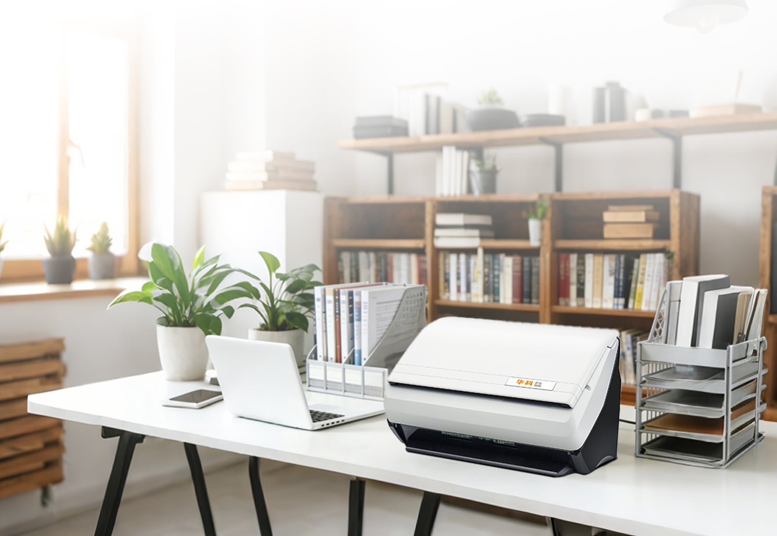 华科益PW3000 A4幅面文档扫描仪