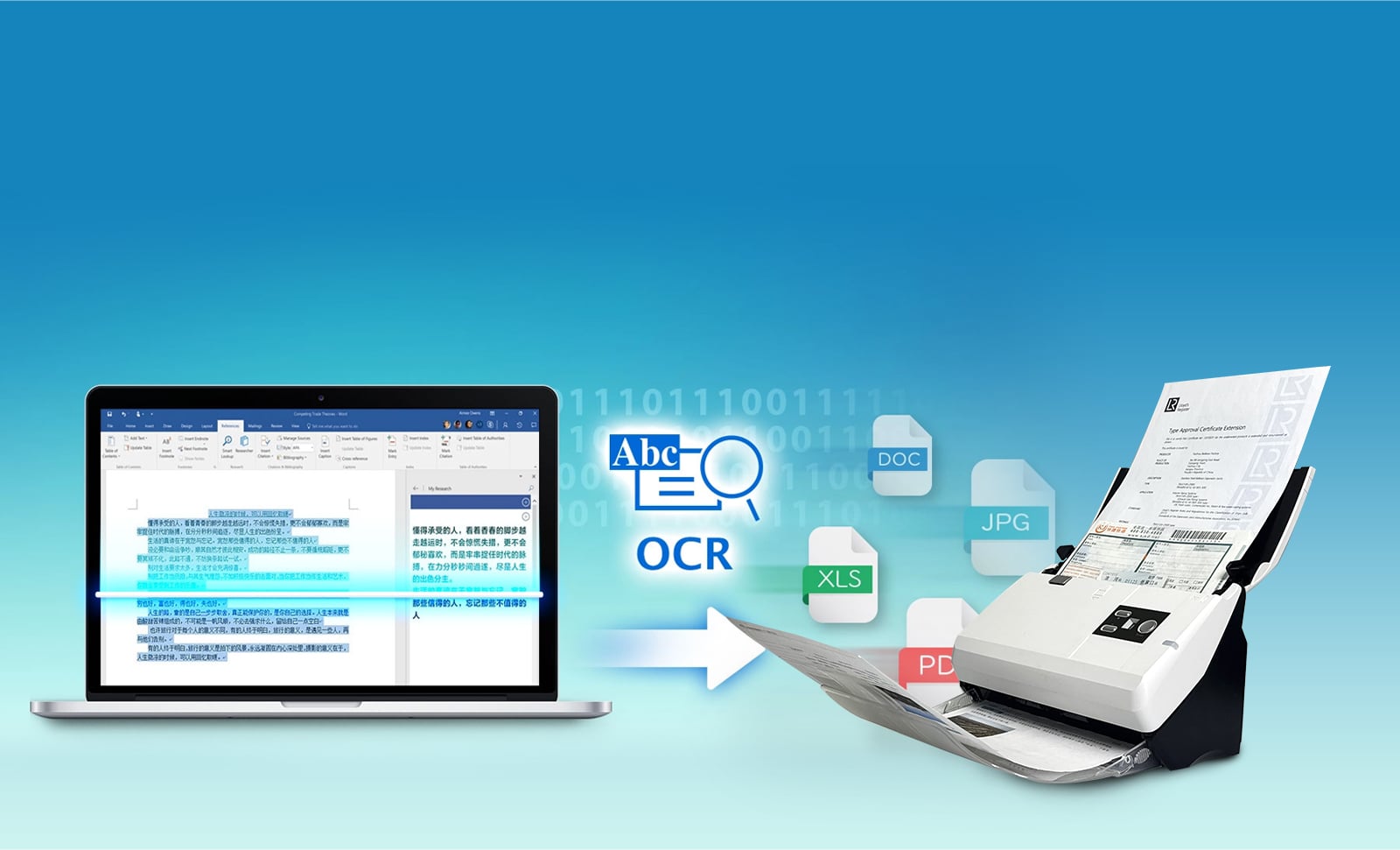 机身配备快捷扫描按键，可自定义设置模板 