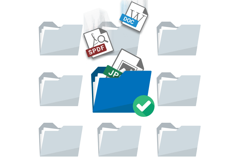 Manage and archive scannied files