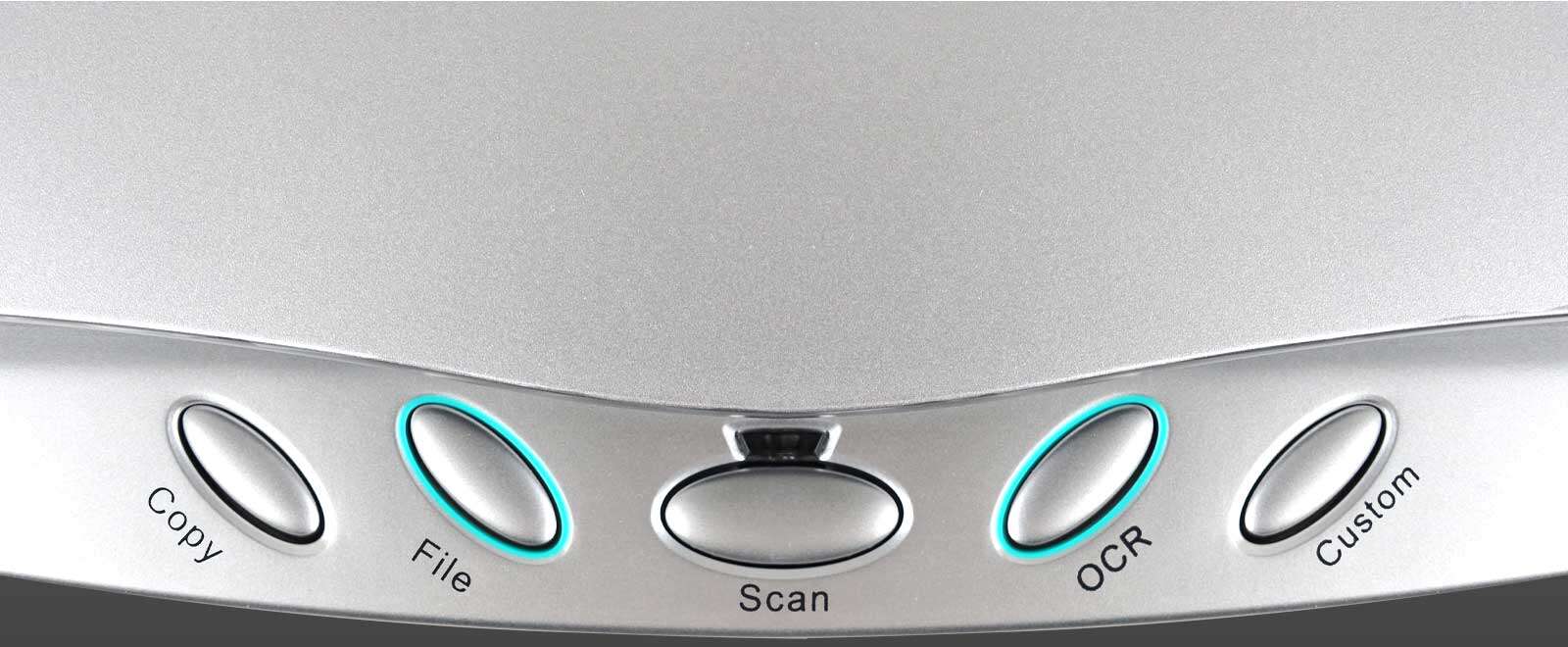The OpticSlim 550 Plus has five one-touch scan buttons to simplify the whole scanning process and automate the most used functions.
